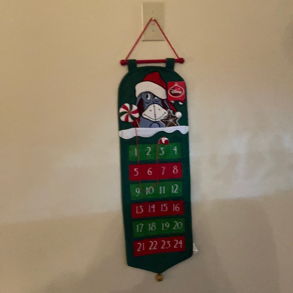 Disney Eeyore Christmas countdown calendar